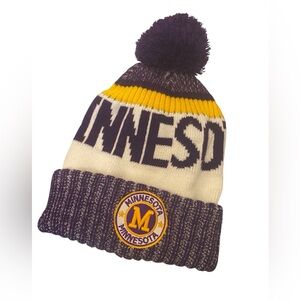 NFL Minnesota Vikings Pom Beanie Hat